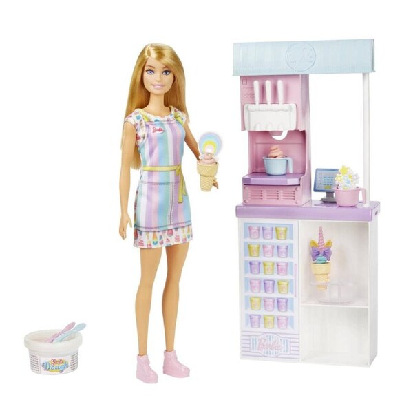 Barbie Ice Cream Shop Playset Mattel