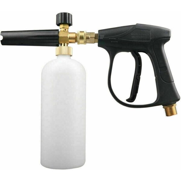 Ozoffer Snow Foam Washer Gun Car Wash Soap Lance Cannon Spray Pressure Jet Bottle Kit
