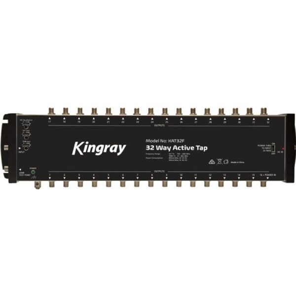 KAT32F 32 PORT ACTIVE TAP 47-2400 MHZ GAIN AND SLOPE CONTROL
