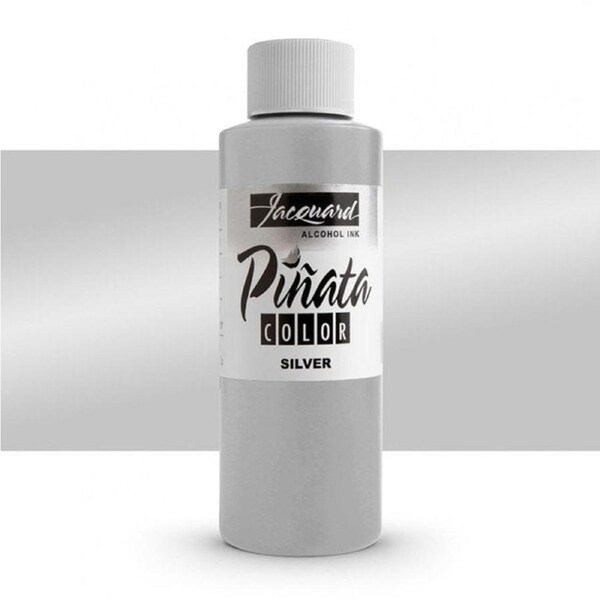 Jacquard Pinata Alcohol Ink 120ml - Metallic Silver