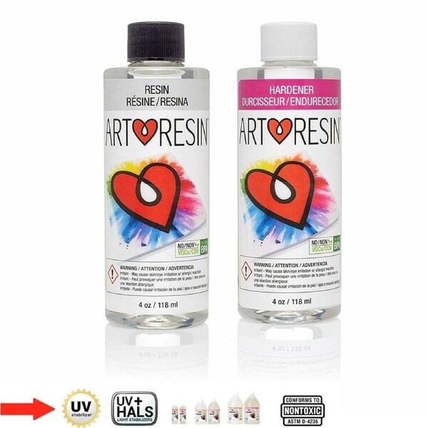 ArtResin 2 Part Epoxy Resin Kit - 236 ml (8 oz)