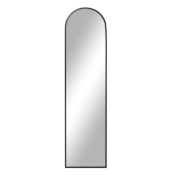 Cooper & Co. Cindy 120cm Arched Leaning Wall Mirror Black