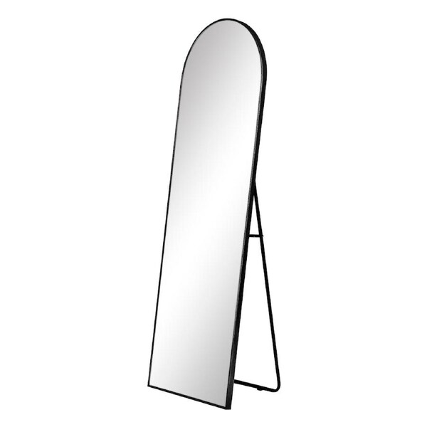 Cooper & Co. Cindy 165cm Arched Standing Full Length Mirror Black