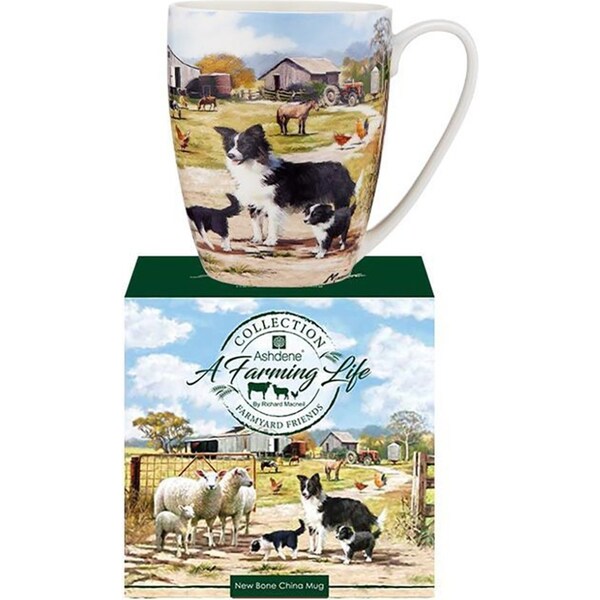 Ashdene A Farming Life Farmyard Friends Mug/Cup Hot/Cold Drinks Home/Kitchen