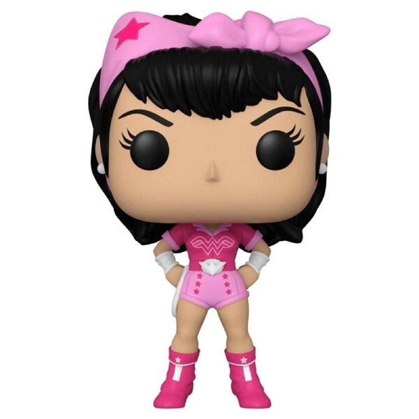Pop! 10cm DC Comics Bombshells Wonder Woman Breast Cancer Awareness #167 Vinyl