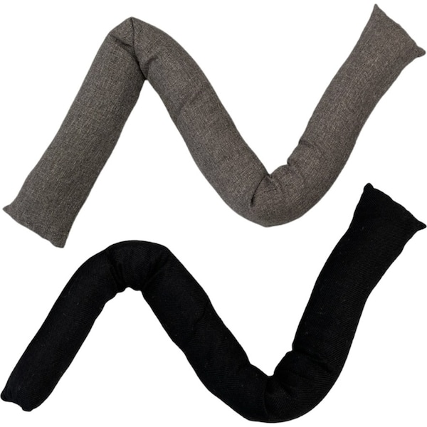 2x 90cm Large Door Stopper Door Snake Wind Excluder Window Guard Weather Seal