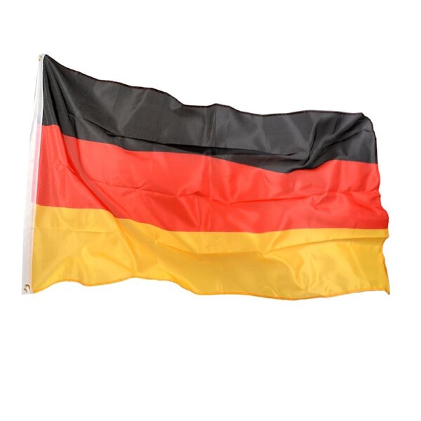 Germany Deutschland German Flag Large, 3 x 5 ft ( 90 x 150 cm ) 1pc,National DE Big, Flags Foot Day Feet Banner Festival Polyester Symbol Grommets