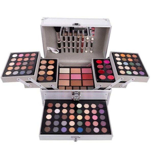 Professional Makeup Set Face Powder Matte Shimmer Eyeshadow Palette Lipstick Makeup Brushes Highlighter Bronzer Make Up Kit