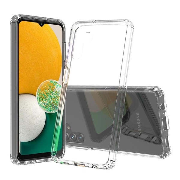 ZUSLAB Galaxy A13 4G Case, Slim Hybrid Shockproof Translucent Protective Cover for Samsung (2022) - Clear