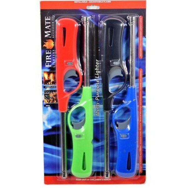 Firemate 009502 Ignition Gas Firelighters 4 Pack Gas Level for Controlling Flame Size