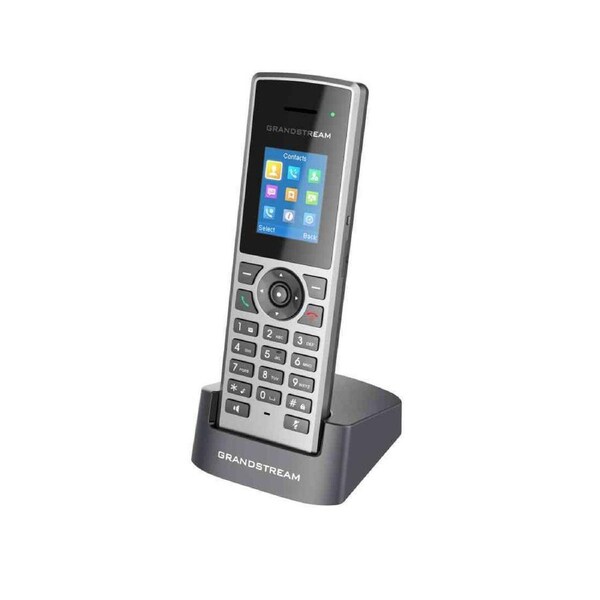 Grandstream DP722 Cordless Mid-Tier DECT Handet 128x160 colour LCD, 2 Programmable Soft Keys, 20hrs Talk Time & 250 hrs Standby Time.