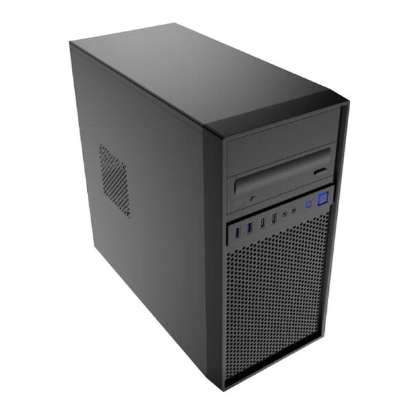 Aywun 307 Business & Office mATX with 500w PSU. 1x 5.25' and 1x 3.5' External, 24PIN ATX, 8PIN EPS, 2x USB3 +2x USB2 Front HD Audio. 2 Yrs Warranty.