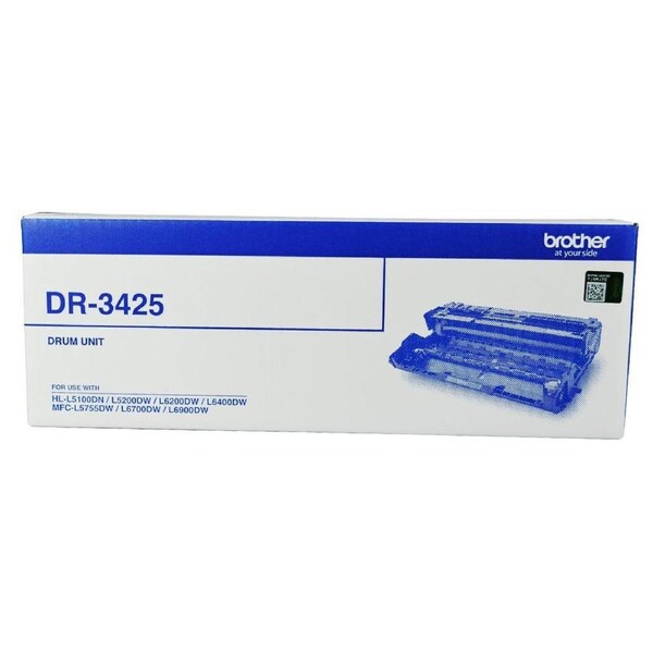 Brother DR-3425 Drum Unit -To Suit HL-L5100DN/L5200DW/L6200DW/L6400DW & MFC-L5755DW/L6700DW/L6900DW