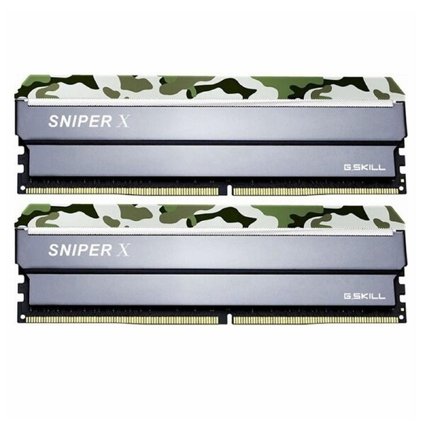 (LS) G.SKILL F4-3200C16D-32GSXFB 32GB (2 x 16GB)/ PC4-25600 / DDR4 3200 Mhz/ Timings 16-18-18-38/ Voltage 1.35V/ Sniper X