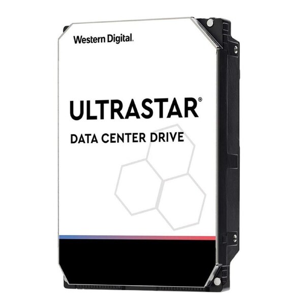 Western Digital WD Ultrastar 12TB 3.5' Enterprise HDD SATA 256MB 7200RPM 512E SE DC HC520 24x7 Server 2.5M hrs MTBF 5yrs wty HUH721212ALE604