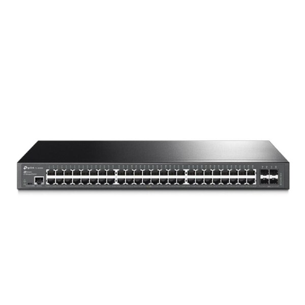 TP-Link TL-SG3452 JetStream 48-Port Gigabit L2 Managed Switch, 4 SFP Slots, Omada SDN, Centralised Mgt, Static Routing (T2600G-