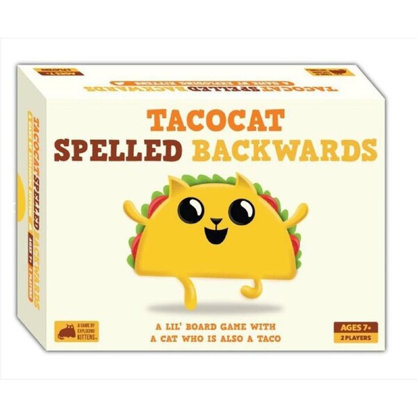 Tacocat Spelled Backwards-Card Game: Exploding Kittens