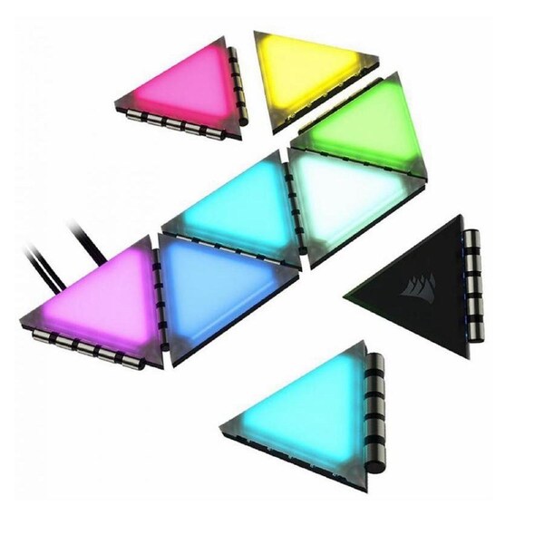 Corsair iCUE LC100 Smart Lighting Strip Expansion Kit. ICUE Software