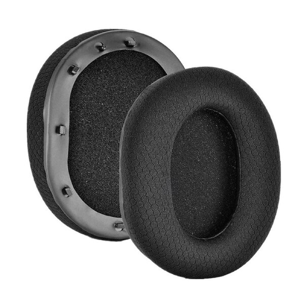 Black Replacement Cushion Ear Pads for Razer BlackShark V2/V2 Pro Wired and Wireless Headphones