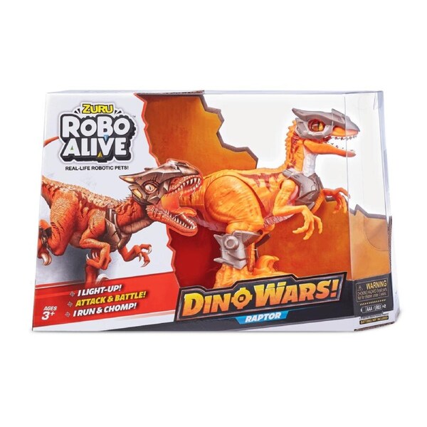 Zuru - Robo Alive Dino Wars Raptor Toy By Zuru Robo Alive