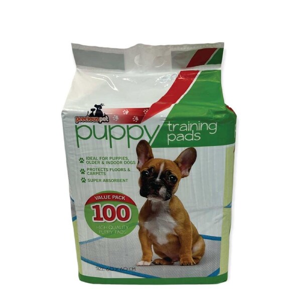 100 Pk Puppy Training Pads 60x60cm Dog Indoor Training Toilet Pee Absorbent Mat