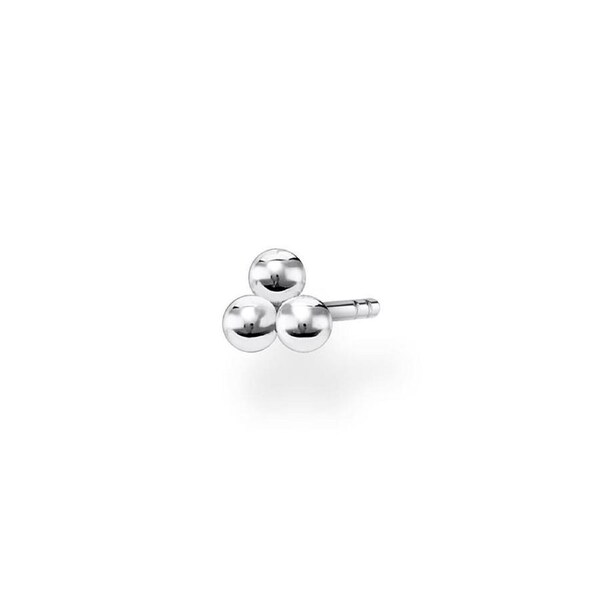 Thomas Sabo Charm Club - Single Stud Dots Silver Earring