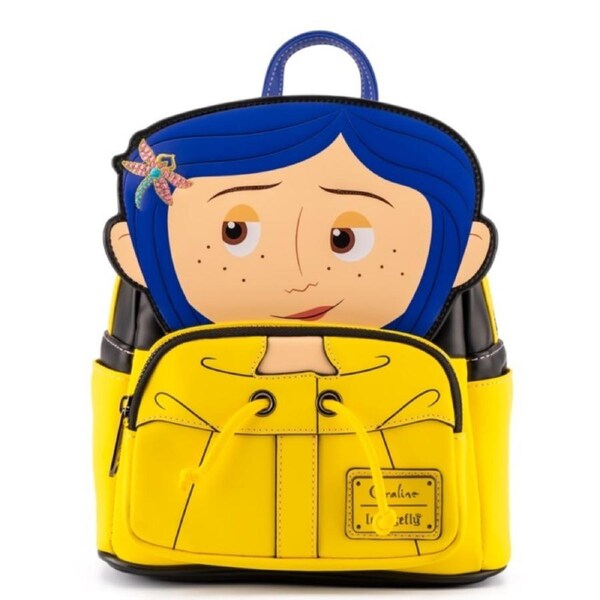 Loungefly Coraline - Rain Coat Mini Backpack