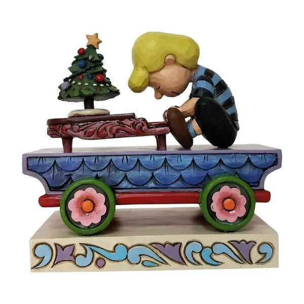 Jim Shore Schroeder Train - Christmas Concert (Peanuts Collection) - Car 5
