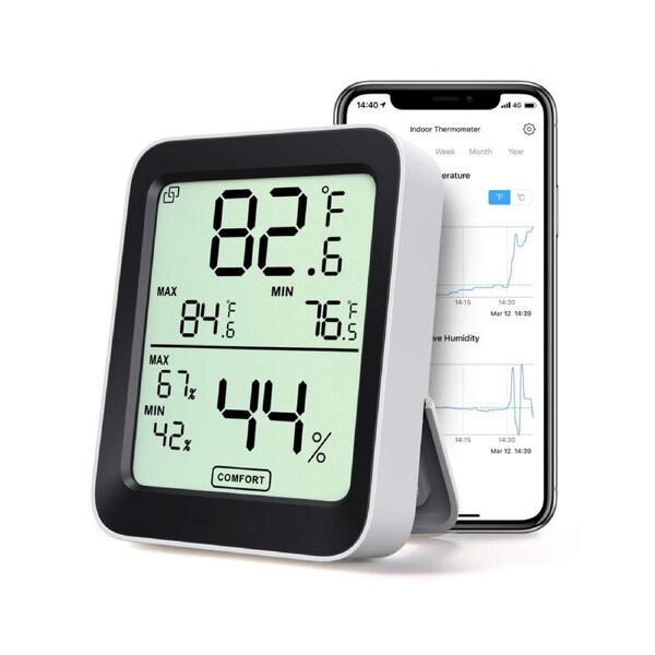 Govee Indoor Bluetooth Thermometer Hygrometer, Digital Hygrometer Thermometer