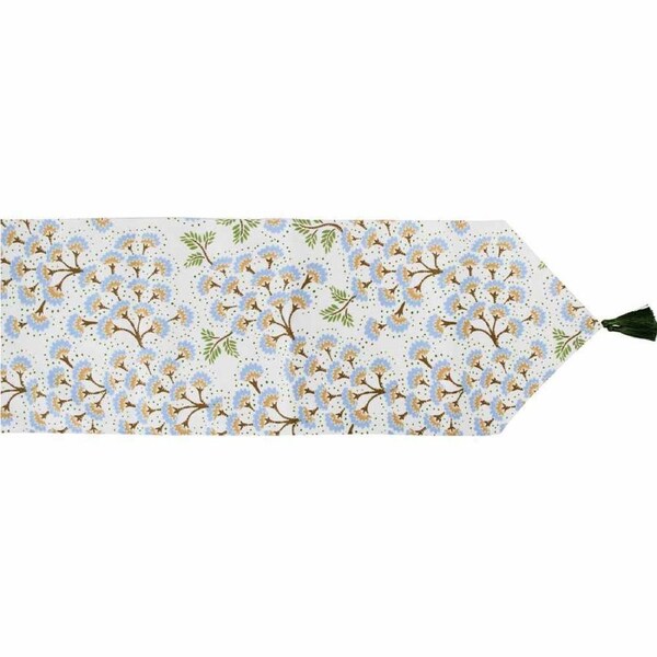 French Country Table Runner Botanical Polyester 30x180cm