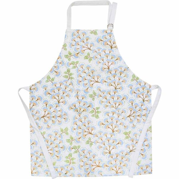 Kitchen Cooking Botanical Apron Adult One Size Polyester
