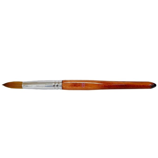 Billionaire Professional 100% Kolinsky Acrylic Nail Brush Powder Wood Handle #14