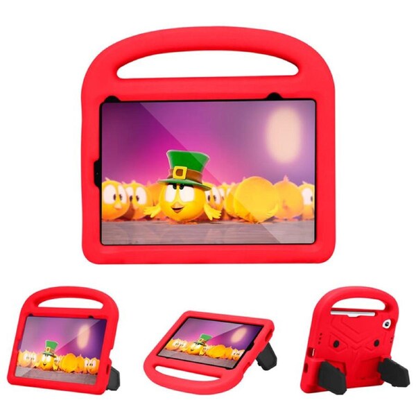 Catzon Sparrow iPad Case Kids Safe Shockproof Handle Stand Cover For Mini6-Red