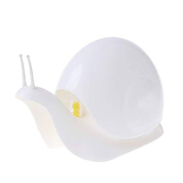 Catzon Cute Snail Soap Dispenser for Kitchen Bathroom Accessories-White