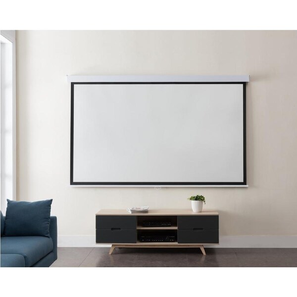 Tauris 120" Pull Down Projector Screen Theatre Projection Wall Mountable 16:9