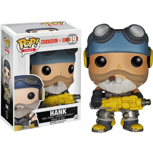 Pop! Funko 10cm Vinyl Figurine Evolve Hank Kids #39 Collectable Toy Kids 3+