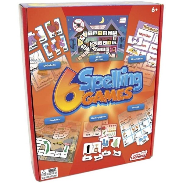 Junior Learning - 6 Spelling Games