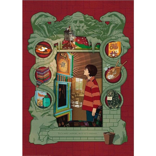 Ravensburger - Harry Potter at Weasley Family Puzzle 1000pc