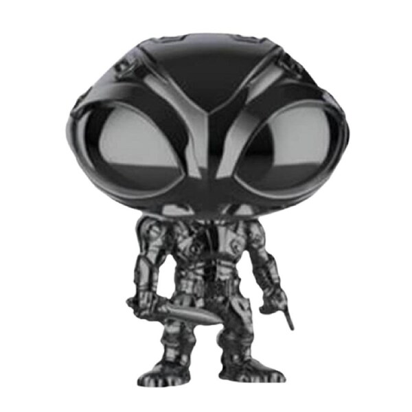 Pop! 10cm Aquaman Black Manta Chrome Vinyl Funko Collectables/Figurine Toy 3y+