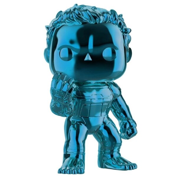 Pop! Funko 10cm Avengers 4 Hulk Blue Chrome Figure Vinyl Collectables Kids 3y+