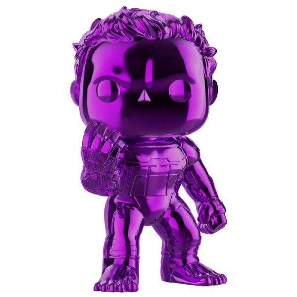 Pop! Funko 10cm Avengers 4 Hulk Purple Chrome Figure Vinyl Collectables Kids 3y+