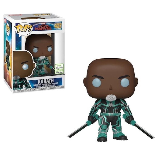 Pop! Funko 10cm Captain Marvel Korath Starforce EC19 #437 Vinyl Figurine 3y+ Toy