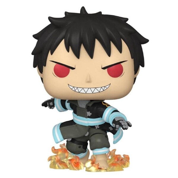 Pop! Funko 10cm Vinyl Fire Force Shinra w/ Fire #981 Collectable Figurine Toy