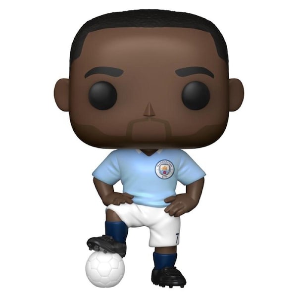 Pop! Funko 10cm Vinyl Football Manchester City Raheem Sterling Figurine Toy 3y+