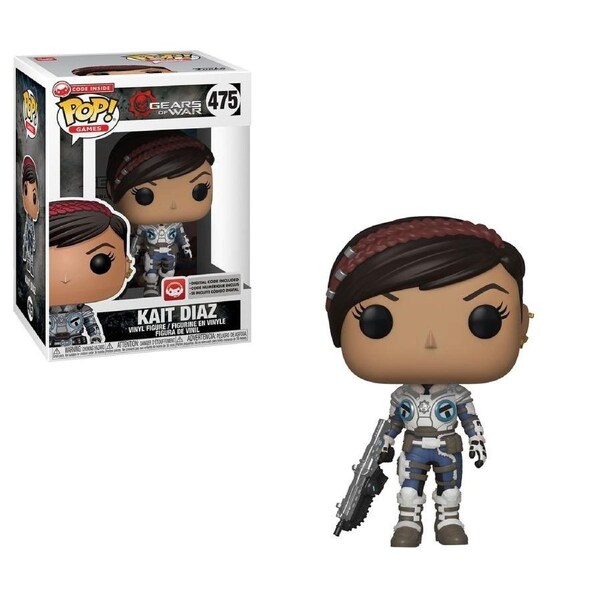 Pop! Funko 10cm Vinyl Gears of War Kait Diaz #475 Collectable Figurine Toy 3y+