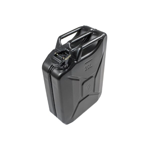 20l Fuel Jerry Can - Black Steel Finish - JCFU001
