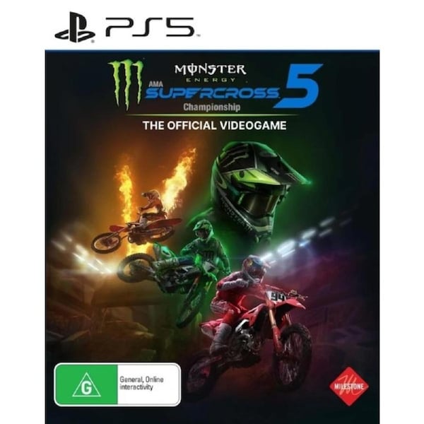 Monster Energy Supercross 5 PS5