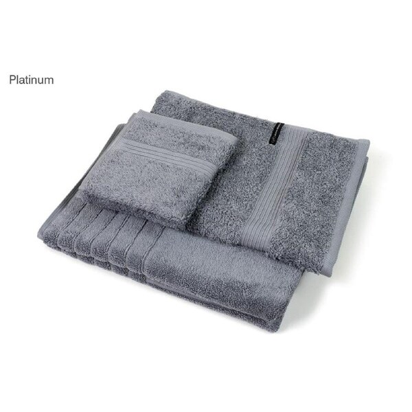 Jaspa Herington Egyptian Cotton BATH TOWELS – ACCESSORY PACK - Platinum