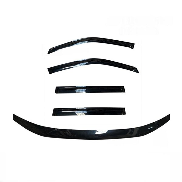 Bonnet Protector + Weathershield Visors for Mitsubishi Outlander ZL ZK 2012-2021