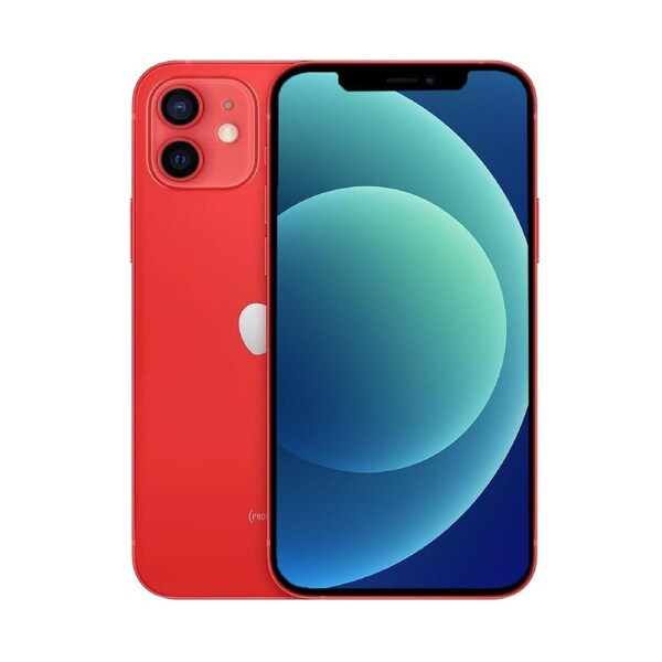 (Refurbished) Apple iPhone 12 64GB Red (Excellent Condition)